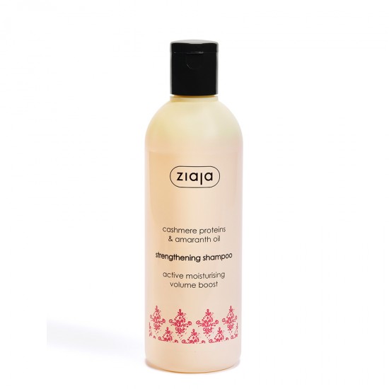 cashmere line - ziaja - cosmetics - Cashmere proteins strengthening shampoo 300ml ZIAJA